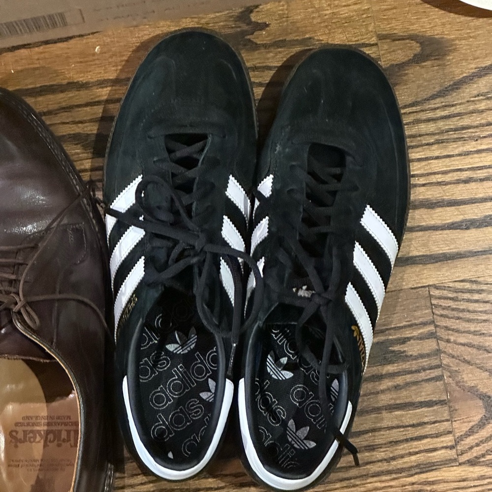 Adidas Spezial (Samba) Black, US11.5, worn once